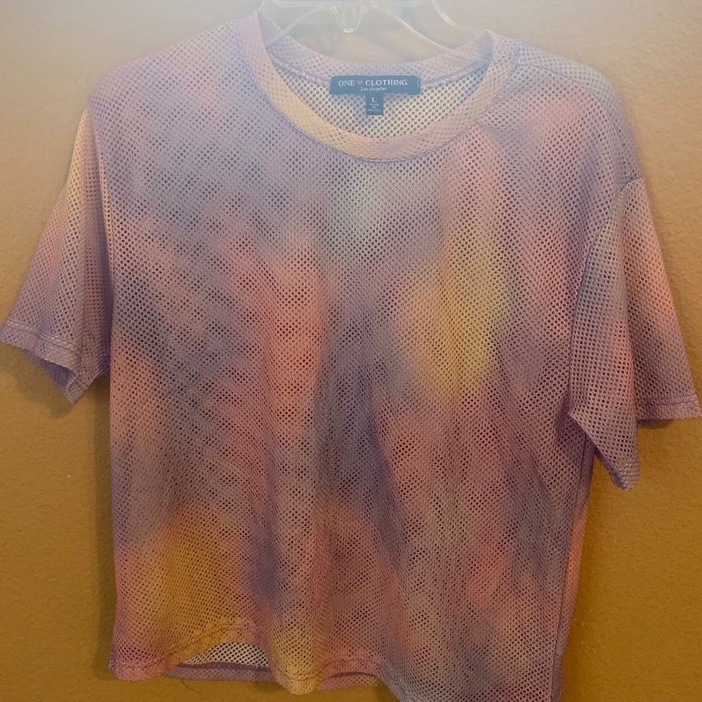 Mesh Girls Top
